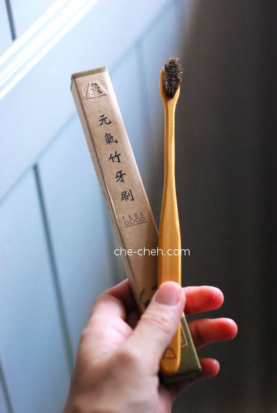 Bamboo Toothbrush With Horsehair